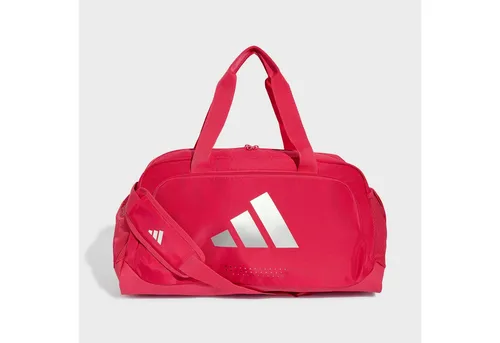 adidas Performance Sporttasche ADIDAS WOMAN DEFENDER DUFFELBAG S - Praktische Sporttasche für Damen mit viel Platz für Kleidung, Schuhe und Laptop. Ideal für das Training und den Alltag. Die vordere Reißverschlusstasche sorgt für schnellen Zugriff auf Handy und Schlüssel. Perfekt für aktive Frauen.