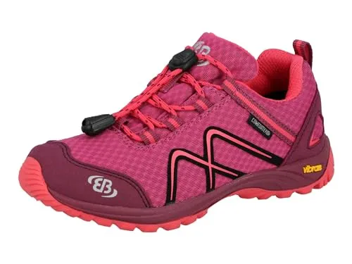 Brütting Unisex Kinder Guide Outdoor- & Trekkingschuh - Pink, Größe 41 EU - Wanderschuhe mit Schnellschnürsystem und rutschfester Vibram-Laufsohle für optimalen Halt bei Outdoor-Abenteuern.