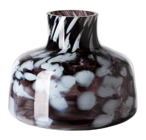 Fink Dekovase Vase Gosy Glas Braun Weiß (18cm) in braun von Fink