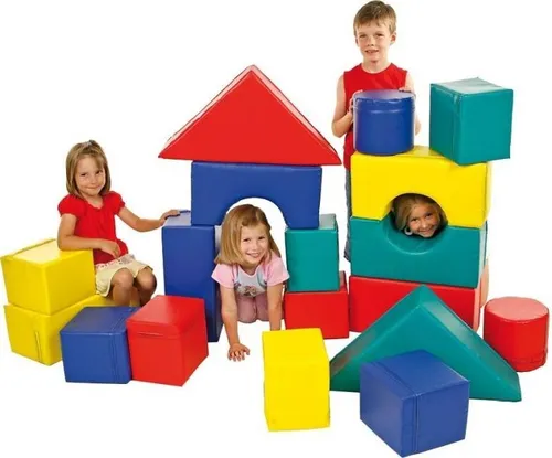 Schaumstoff Bausteine Set