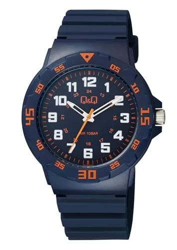 Q&Q Herren-Uhr mit Silikonarmband und Dornschließe - Stylische Q&Q Herren-Uhr mit robustem Silikonarmband und 10 Bar wasserdicht. Ideal für den Alltag und sportliche Aktivitäten. Verlässliche Quarz-Technologie für präzise Zeitmessung! Jetzt entdecken!
Kategorie: Armbanduhren & Taschenuhren