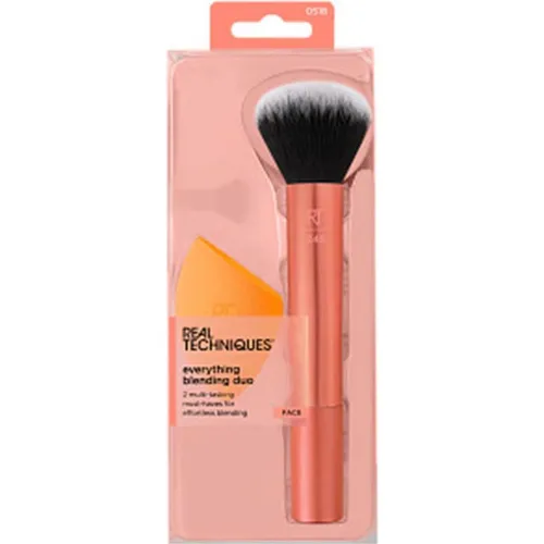 ALLES BLENDING DUO - Make-Up Set (2 Stück) - Praktisches Make-Up Set für ein makelloses Finish. Ideal für alle Geschlechter, bietet es vielseitige Anwendungsmöglichkeiten und ist perfekt für unterwegs.