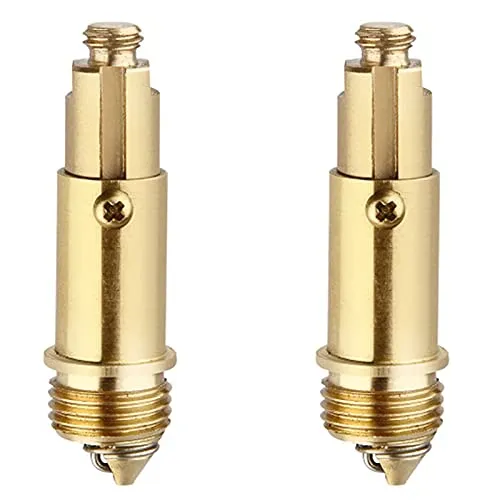 Gsrhzd 2 STÜCKE Sink Click Pop Up Schraube, Pop-up-Ablaufventil, Wird verwendet, um defekte Waschbeckenteile zu ersetzen, geeignet für die meisten Badezimmer, Badewannen, Waschbeckenabflussstopfen