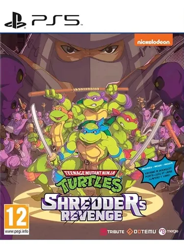 Teenage Mutant Ninja Turtles: Shredders Revenge - PS5 - Actionreiches Beat 'em Up für PS5, erlebe spannende Kämpfe mit den legendären Turtles und meistere coole Moves!