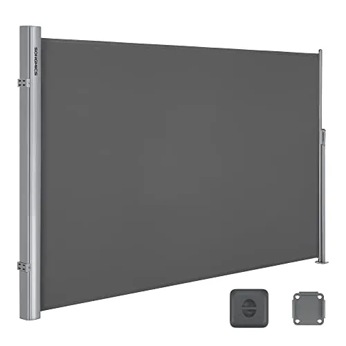 Raumteiler Grau von SONGMICS