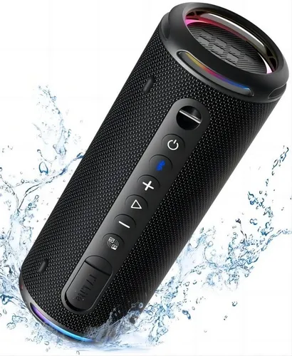 Tronsmart T7 Lite Bluetooth-Lautsprecher - Wasserdichter Bluetooth-Lautsprecher mit 24 W Stereo-Sound und 4000 mAh Akku - perfekt für Partys und Outdoor-Aktivitäten.