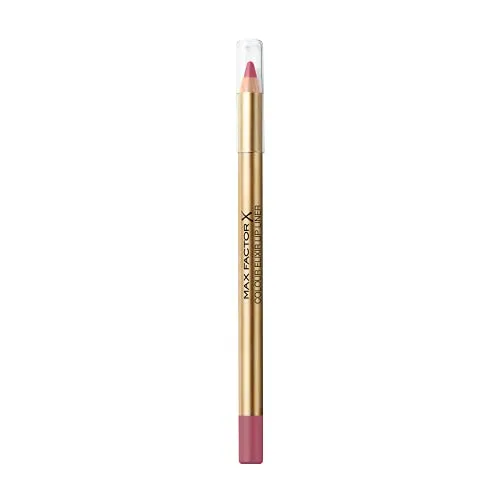 Max Factor Colour Elixir Lipliner, 30 Mauve Moment, Lipliner für ideal definierte Lippen, mit geschmeidiger Textur und mattem Finish, verlängert die Haltbarkeit des Lippenstifts, 5 g
