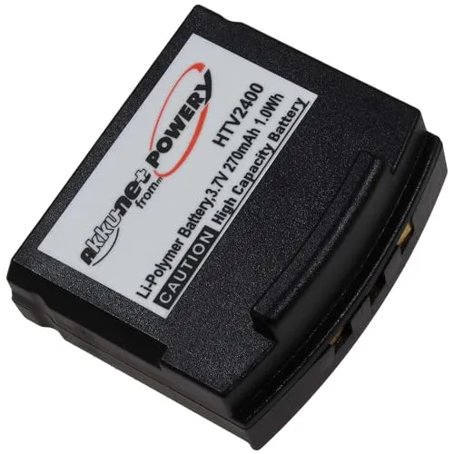 Akku für Funk-Kopfhörer Amplicomms TV2400, TV2410, 3,7V, Li-Polymer