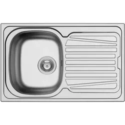 Pyramis 100131912 Sparta Edelstahlspüle 79 x 50 von Pyramis