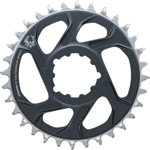 SRAM Kettenblatt X-Sync 2 Eagle 36 Zähne - Kettenblatt für Direct Mount, optimierte Kraftübertragung und hohe Langlebigkeit für Mountainbiker.