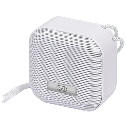 Trevi XR 8A12, 3 W, Kabellos, USB Typ-C, Weiß, Cube, Wasserdicht