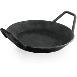 WAS Germany - Brat-/Servierpfanne Iron Pan 22, mit 2  Seitengriffen, Ø 20 cm, Eisen