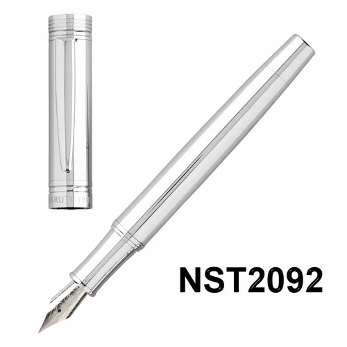 Produktbild Cerruti 1881: Edler, silberfarbener Füllfederhalter Füller #461-si silbern