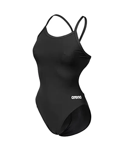 Arena Women's Team Swimsuit Challenge Solid - Badeanzug in Schwarz, Gr. 36 - Badeanzug in Schwarz, Gr. 36; ideal für Schwimmen; bietet hohen Tragekomfort durch Stretchmaterial aus 100% Polyester. Entdecken Sie weitere Top-Angebote von Arena!