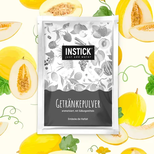 INSTICK Honigmelone 1 Packung für 18 L zuckerfreies Getränk
