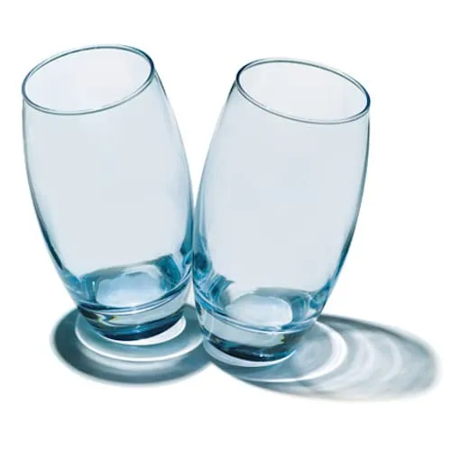 Pasabahce Wasser- und Saftglas türkisblau, 500 ml, 3er Set