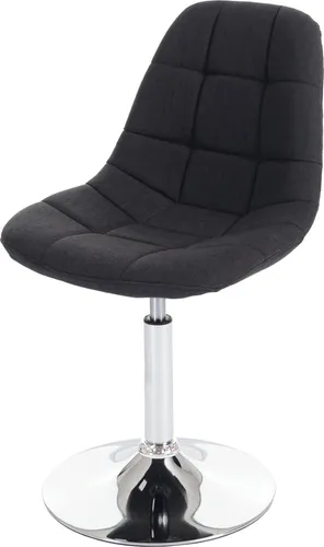CHEFGASTRO Esszimmerstuhl Retro 50er Jahre Design Dunkelgrau
