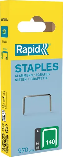 Rapid Flachdrahtklammern Typ 140 14 mm Kleinpackung