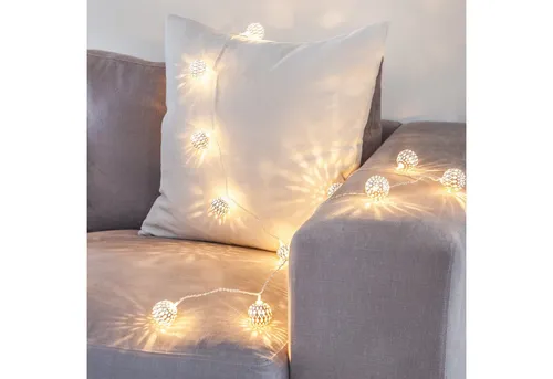 Lichtschläuche & Lichterketten Silber von Lights4fun