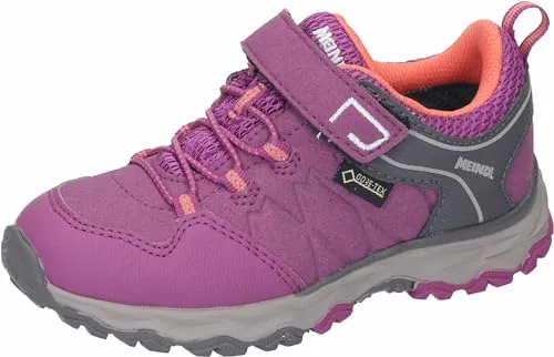 Meindl Medoro Junior GTX Kinder Hikingschuhe - Wasserdicht & Bequem - Wanderschuhe für aktive Kinder mit GORE-TEX® für trockene Füße, rutschfester Ultra Grip Junior II Sohle und einfacher Handhabung durch Klettverschluss.
