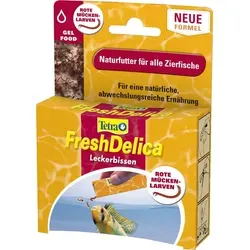 Tetra Delica Fresh Rote Mückenlarven | 48g Zierfischfutter