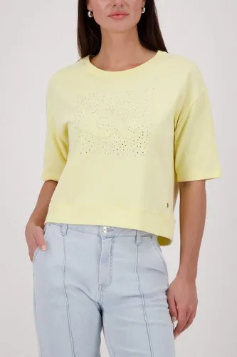 Monari Sweatshirt Basic mit Schmuckdetails - Entdecke das Monari Sweatshirt Basic mit Schmuckdetails! Der Rundhalsausschnitt und der lockere Schnitt bieten hohen Tragekomfort. Perfekt für stylische Freizeitoutfits und vielseitige Kombinationen.