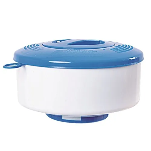 Jilong Avenli Chlor-Dosierer Ø 17,8 cm Pool Dosierschwimmer Schwimmbecken Chemikalienspender für Schwimmbad Chlor Tabletten 200g Ø 7,5-8 cm