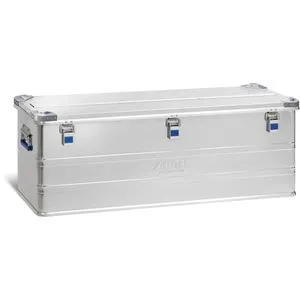 ALUTEC Aluminiumbox INDUSTRY 153 - Robuste Werkzeugbox - Werkzeugkästen mit 153 l Volumen, staub- und spritzwassergeschützt. Ideal für Handwerk und Industrie durch hohe Wandstärke und langlebige Gummidichtung.