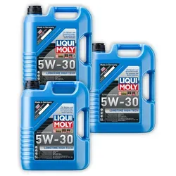 3x 5L LIQUI MOLY 1137 Motoröl Longtime High Tech 5W-30