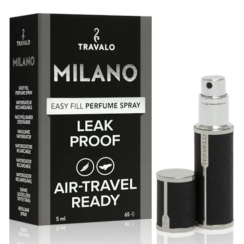 Travalo Milano Black Parfumzerstäuber