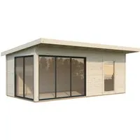Produktbild Modernes Gartenhaus Andrea 17,1 m² mit Schiebetür