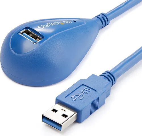 StarTech.com 1,5m SuperSpeed USB 3.0 Verlängerungskabel / Dockingkabel - Blau - Stecker / Buchse - USB-Verlängerungskabel - USB Typ A (M)