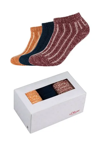 s.Oliver Sneakersocken Sneakersockenbox 3er Pack von s.Oliver