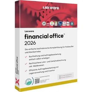 Lexware Finanzsoftware Financial Office 2026, Windows, Jahreslizenz, Vollversion, deutsch