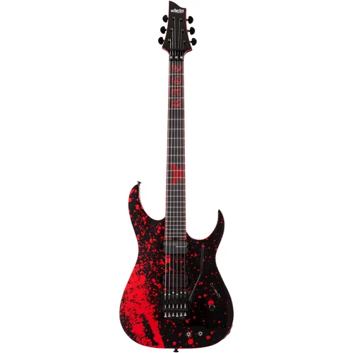 Schecter Sullivan King Banshee-6 FR S Obsidian Blood E-Gitarre