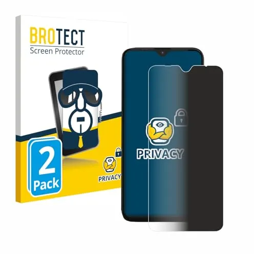 BROTECT 2 Stück Anti-Spy Blickschutzfolie für Gigaset GS4 Privacy Screen Protector [Displayschutz-Folie, Sichtschutz, Blaulichtfilter]