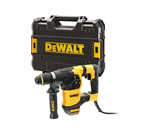 DEWALT Kombihammer SDS-plus 30mm 950Watt - Bohrmaschinen mit patentiertem Zusatzhandgriff für optimale Vibrationsreduzierung. Vielseitig einsetzbar dank Dreh- und Schlagstopp sowie werkzeuglosem Wechsel.