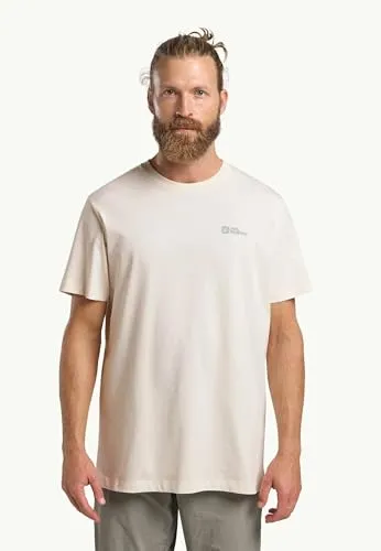 Jack Wolfskin Essential T M - Herren-Shirt - Nachhaltiges T-Shirt aus Bio-Baumwolle, atmungsaktiv und hautfreundlich für bequemen Tragekomfort im Alltag.