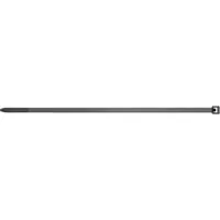 UBN 4,8 x 370, Kabelbinder schwarz, 100 Stück, UV-beständig von Fischer