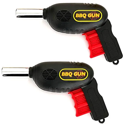 HAC24 2er Set Grillgebläse Grillföhn Grillanzünder Kohleanzünder Grill BBQ Kamin Föhn Gebläse Ventilator Handgebläse