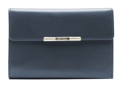 Esquire Geldbörse Helena, Leder - Elegant und praktisch - Geldbörse aus robustem Leder mit zahlreichen Fächern für Geld und Karten. Ausgestattet mit dem Cardsafe-Sicherheitssystem, das Kreditkarten schützt. Ideal für stilbewusste Damen.