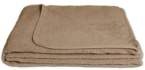 KiGATEX Wohndecke Frotteedecke 150 x 200 cm - Wohndecken aus 100% Baumwolle, ideal als leichte Zudecke für heiße Sommernächte, in vielen ansprechenden Farben erhältlich.