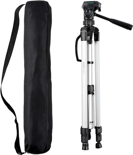 Amazon Basics Kamerastativ 152 cm – Leicht & Höhenverstellbar