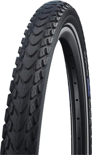 Schwalbe Marathon Mondial 26x2.00 - Der ultimative Reise Reifen - Fahrradreifen mit RaceGuard Pannenschutz und Endurance-Compound für höchste Haltbarkeit. Ideal für lange Touren und anspruchsvolle Bedingungen.