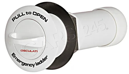OSCULATI 3-Stufen-Rettungsleiter mit hinterer Mutter von Osculati