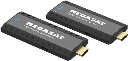 MEGASAT HDMI Extender Mini II - Drahtlose HDMI-Übertragung in Full-HD bis 30m, ideal für Meetings und Home-Entertainment
