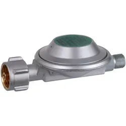 Gas Niederdruckregler CAMPING EN61 - 50mbar - 1kg/h - KLF auf 1/4 Zoll