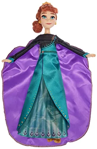 Disney Frozen Hasbro Anna Singende Puppe mit Abendkleid (Musical Adventure - Sieht das Lied Some Things Never Change 2)