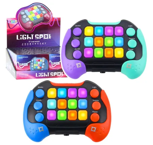 LEAN TOYS Spiel Elektronisches Arcade-Lernkonsolenspiel mit 11 Spielmodi