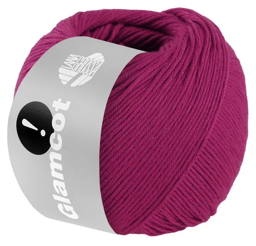 Produktbild LANA GROSSA GLAMCOT Häkelwolle, 155 m (zart glänzende, multifile Baumwoll-Viskosemischung), 50 g